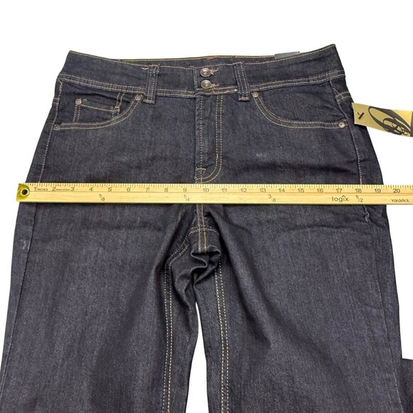 Nine West Jeans Arianna Bootcut Size 6 Waist Rinse Wash Stretch - Picture 11 of 14